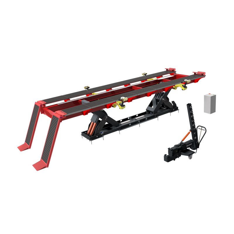 Celette Rhone XL 5.5T Extra Long Bench with Double Scissor Lift