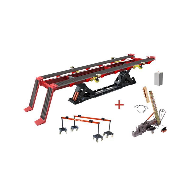 Celette Rhone XL 4.2T Extra Long Bnech with Double Scissor Lift