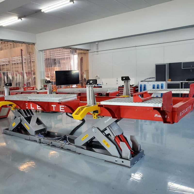 Celette Rhone XL 5.5T Extra Long Bench with Double Scissor Lift