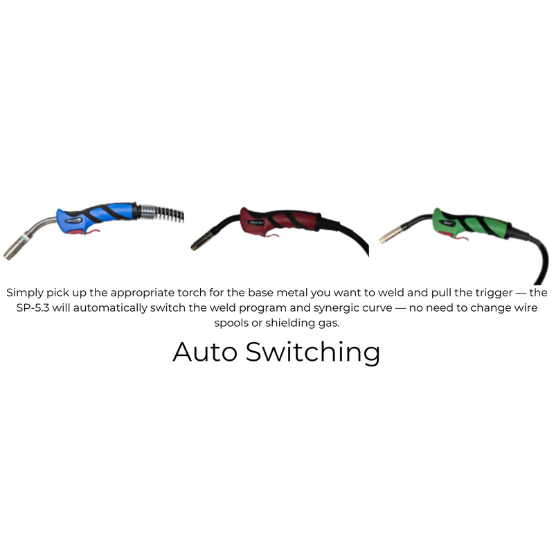 SP-5.3 MIG welder auto switching