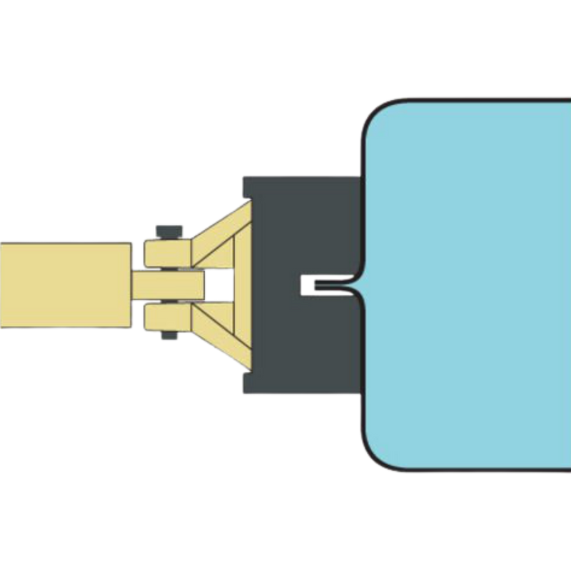 Pied rainuré Airopower | 19237P
