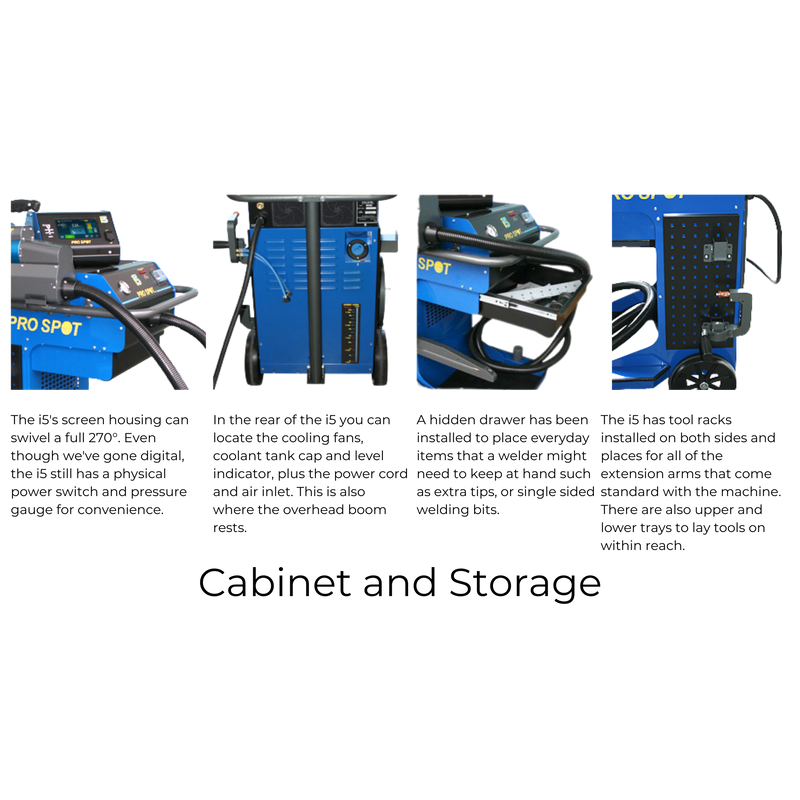 i5 Smart Welder Cabinet and Storage