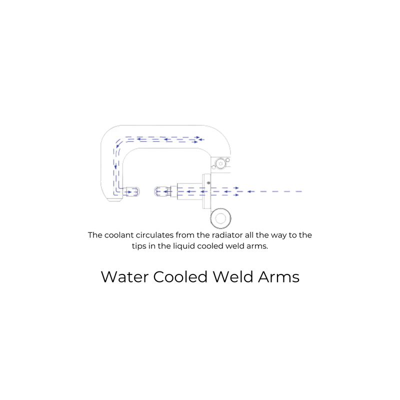 i5 Smart Spot Welder Water Cooled Weld Arms